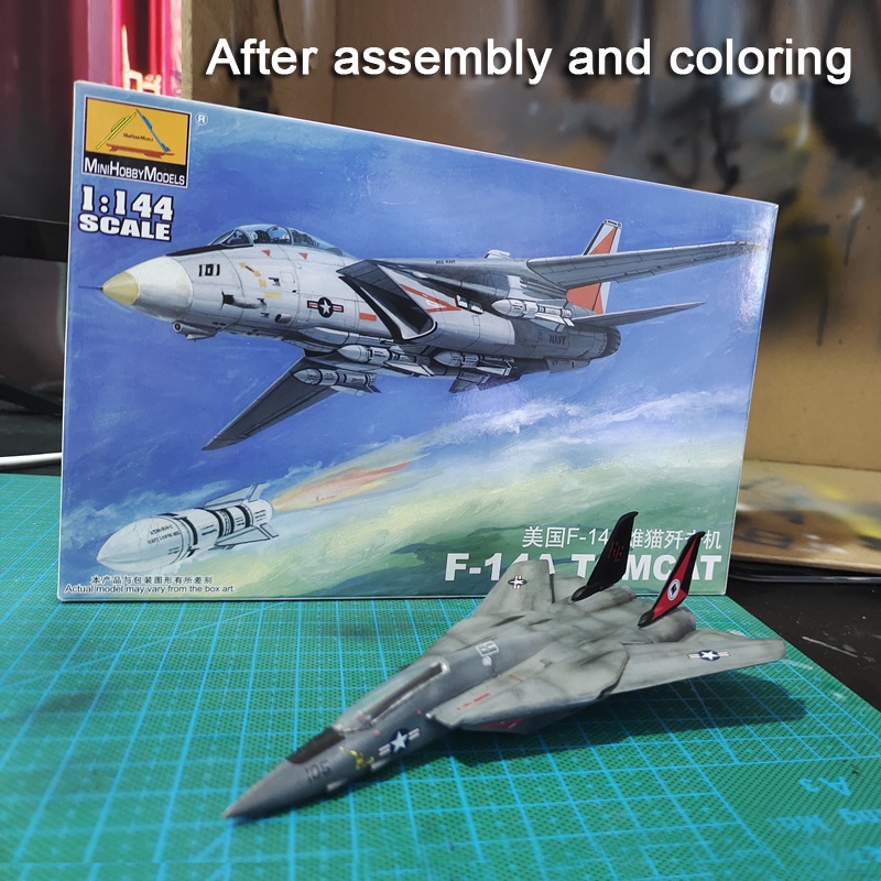 Mô hình máy bay chiến đấu USA USSR UK WWII tỉ lệ 1:144 độc đáo