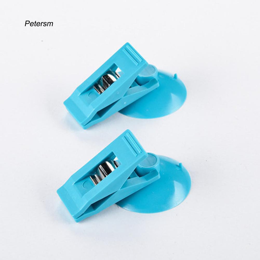 Bộ 2 kẹp giữ rèm chống nắng/khăn lau chuyên dụng dùng trong xe hơi