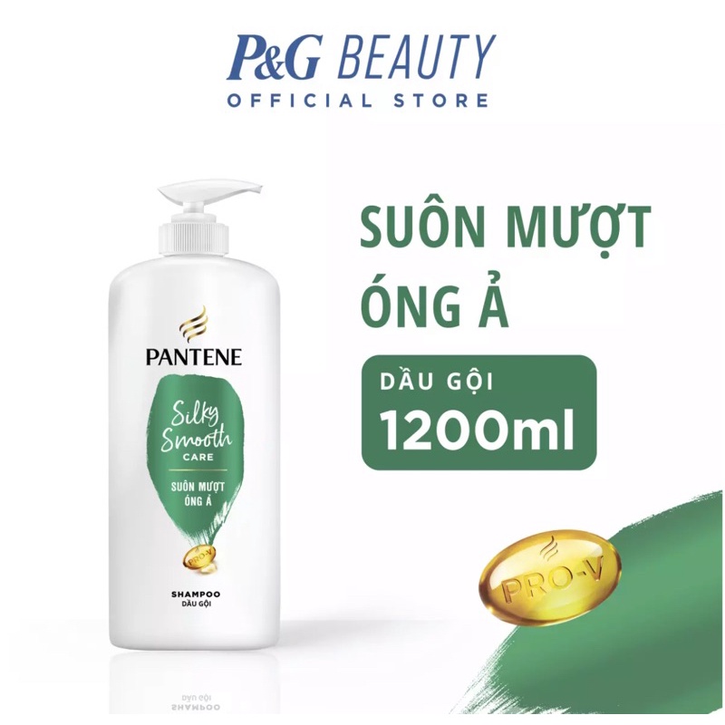 DẦU GỘI PANTENE 1,2L NGĂN RỤNG TÓC/ SUÔN MƯỢT ÓNG Ả/ PHỤC HỒI HƯ TỔN