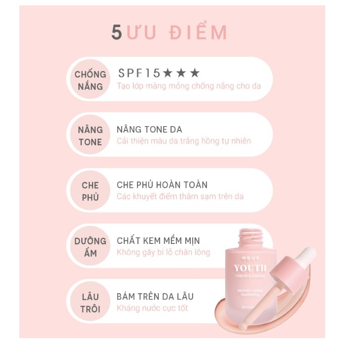 Kem lót MKUP Miracle Youth Serum Cream 25ml | BigBuy360 - bigbuy360.vn