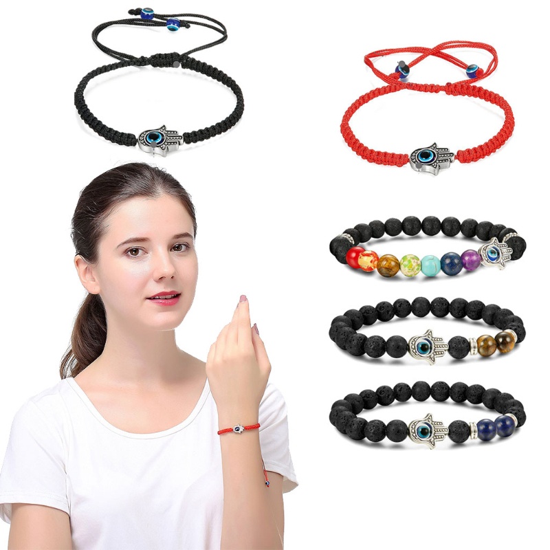 Vòng Tay Tình Bạn Mặt Hình Bàn Tay Hamsa