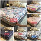 Bộ Ga Gối Cotton Poly Nhập Khẩu,Đủ kích thước,có chọn mẫu-mẫu doremon đàn