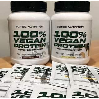 Vegan Protein |  Scitec Nutrition 100% Vegan Protein hộp 1000g - 30 serving - Bổ sung protein chay, tăng cơ