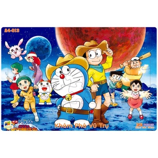 Bộ tranh xếp hình 35 mảnh - doreamon khám phá vũ trụ