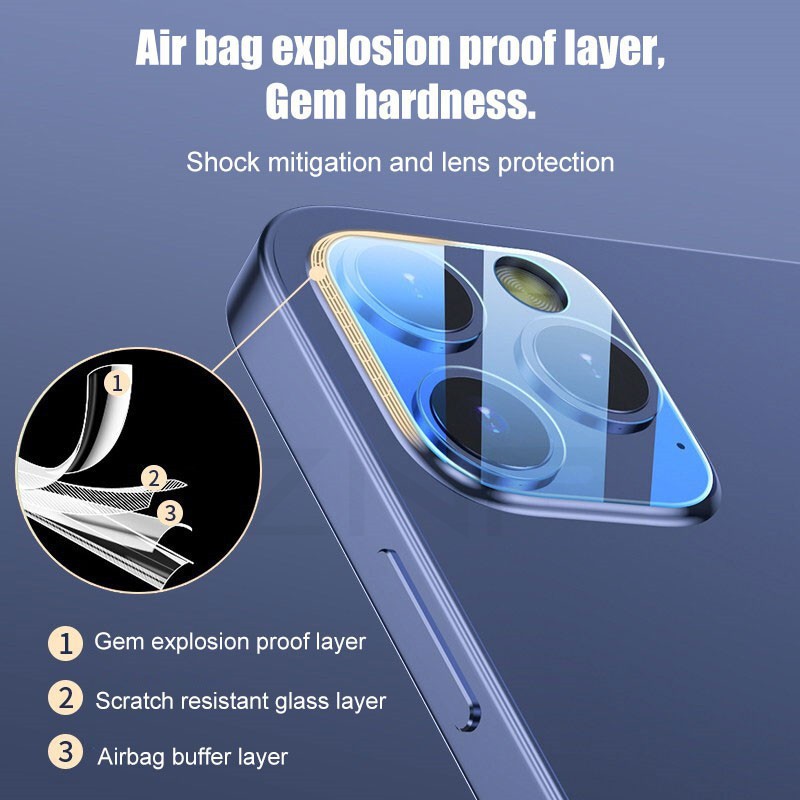 Kính cường lực bảo vệ lens điện thoại IPhone 11 11Pro 11 Pro Max