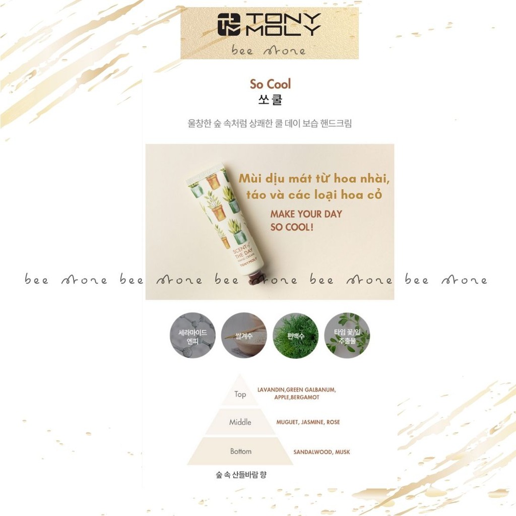 [HÀNG CÓ SẴN] Kem Dưỡng Da Tay TONYMOLY Sử Dụng Ngày Và Đêm 30ml | BigBuy360 - bigbuy360.vn