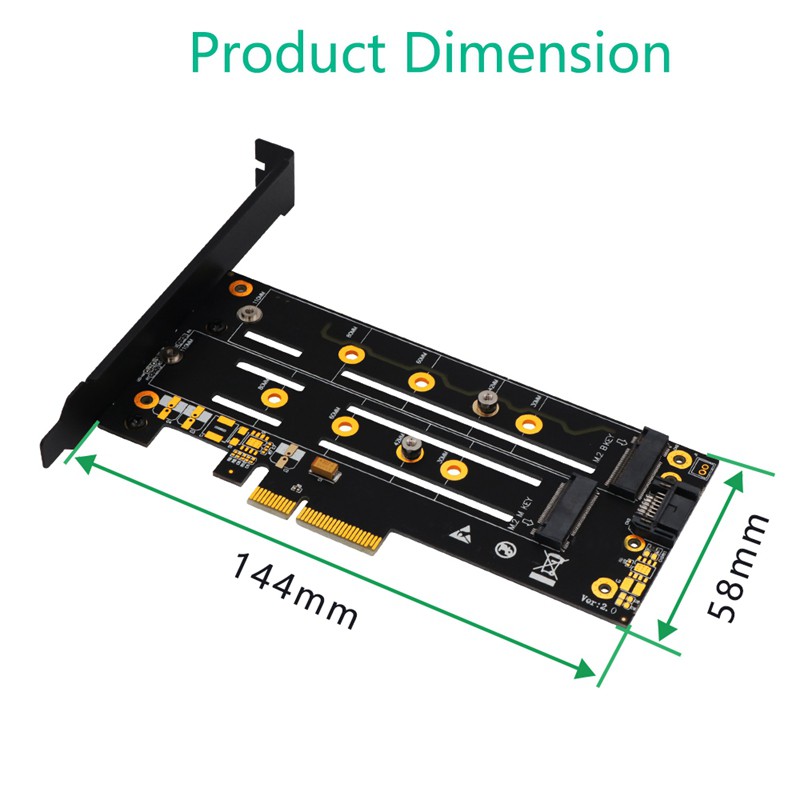 SATA Card Mở Rộng M.2 Pcie 4x Chất Lượng Cao | BigBuy360 - bigbuy360.vn