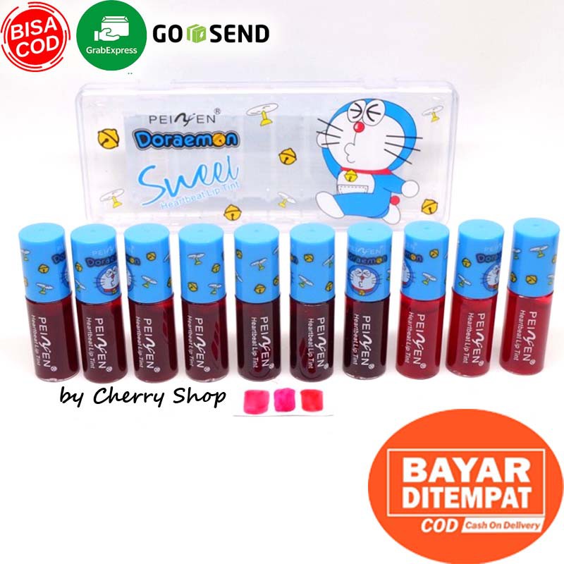 (hàng Mới Về) Son Tint Mini P7122 Thiết Kế Vỏ Son Hình Doraemon Xinh Xắn | BigBuy360 - bigbuy360.vn