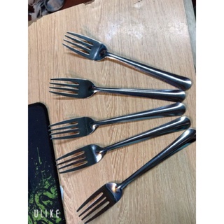 Dĩa ăn inox cao cấp dài 20cm