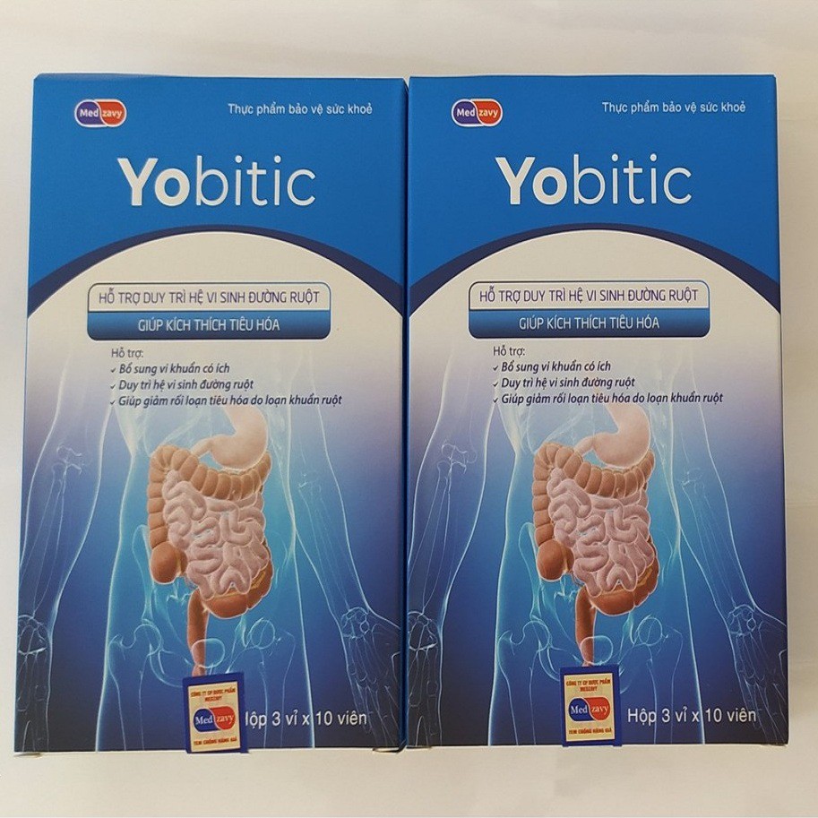 Men tiêu hóa Yobitic – Bổ sung lợi khuẩn giúp cân bằng hệ vi sinh đường ruột, giảm rối loạn tiêu hóa (30 viên)