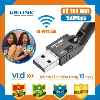 [CHÍNH HÃNG]Bộ thu sóng LB-LINK BL-WN155A 150Mbps, sản phẩm chính hãng, bảo hành 2 năm !!!