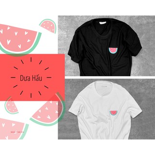 Áo Thun Gia Đình cotton 100% (Ảnh Thật) - Mẫu Trái cây ( Dưa Hấu )