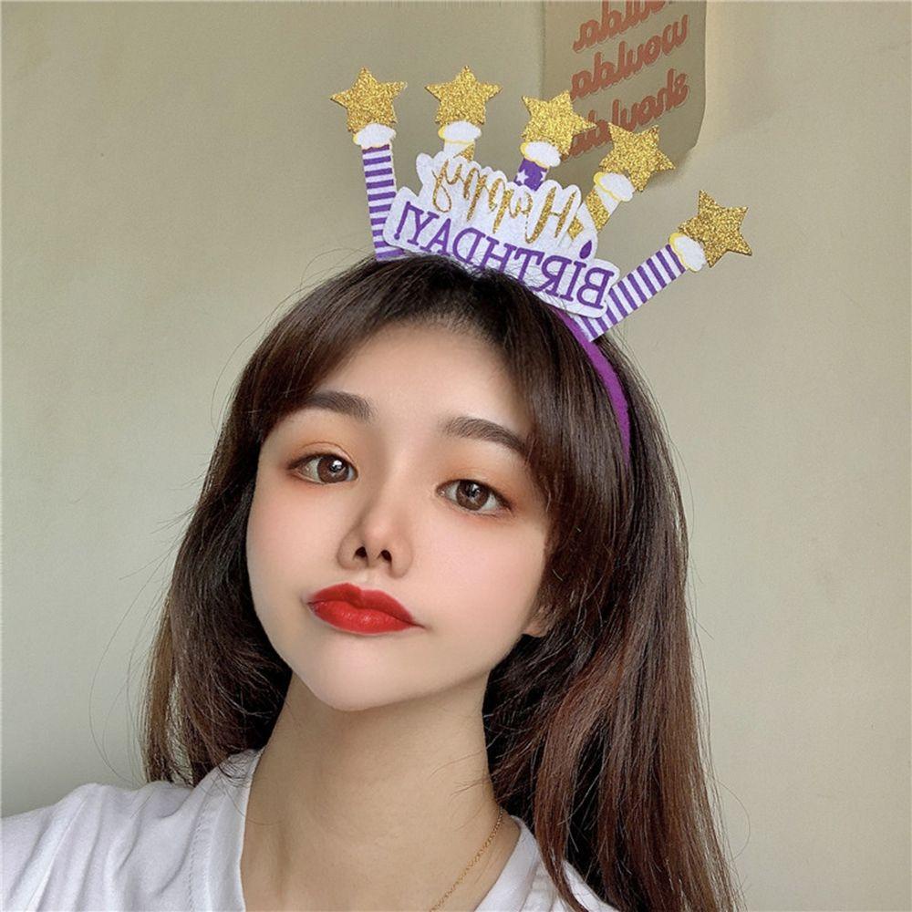 DANILO Băng Đô Cài Tóc Hình Vương Miện Dễ Thương Cho Bé Gái