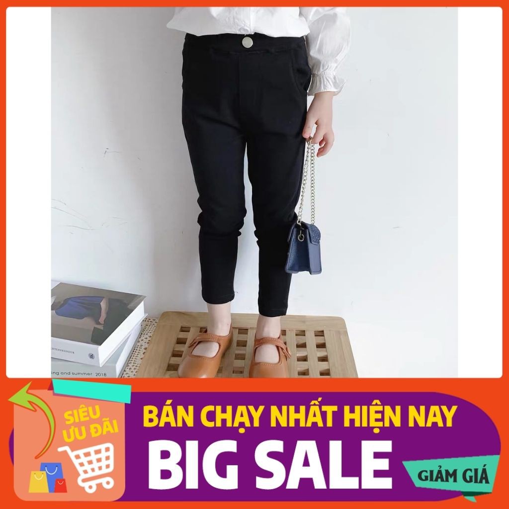 QUẦN LEGGING BÉ GÁI CÓ CÚC