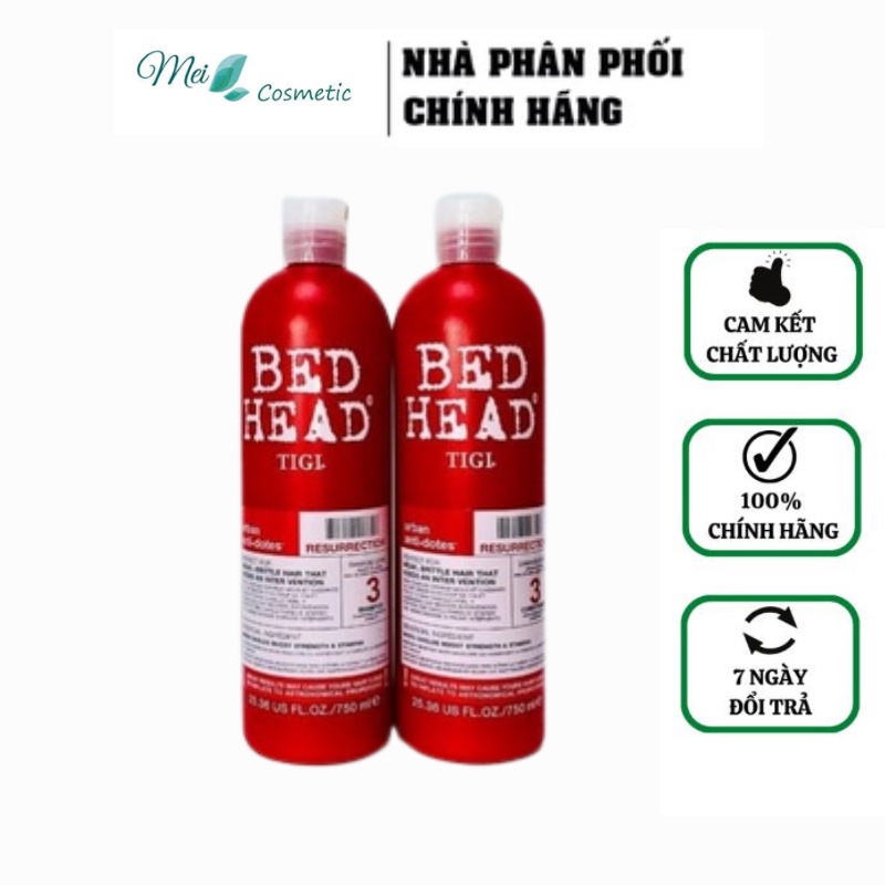 CẶP DẦU GỘI XẢ TIGI ĐỎ 750ML TIGI BED HEAD URBAN6