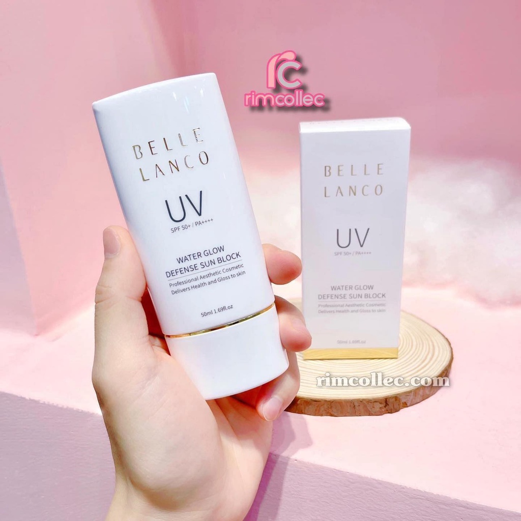 Kem chống nắng Belle Lanco UV Water Glow Defense Sun Block SPF50+ PA +++ 50ml