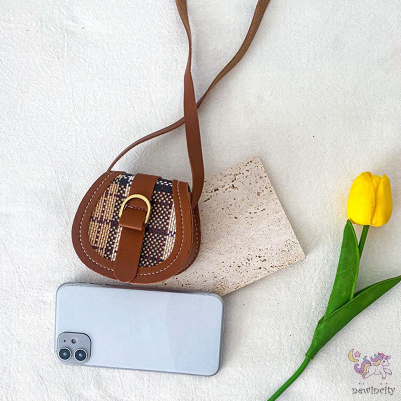 Túi Đeo Vai Thời Trang Retro Hàn Quốc Cho Bé Gái