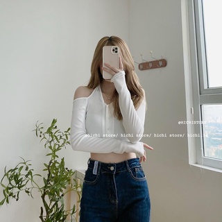 Croptop buộc nơ cổ