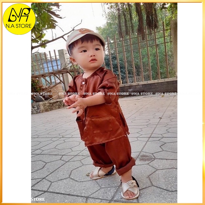 Áo bà ba phú hộ cho bé trai bé gái  đủ màu - chất lụa siêu mát dễ thương xinh xắn