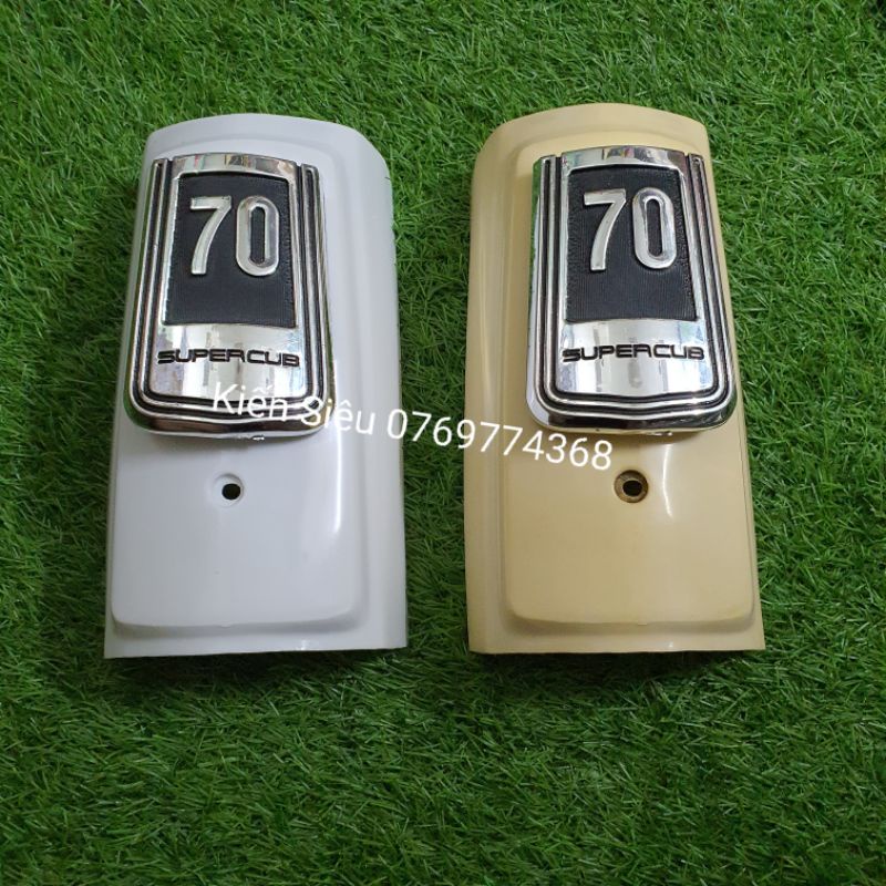 Bộ mặt nạ và logo cub 81 70cc