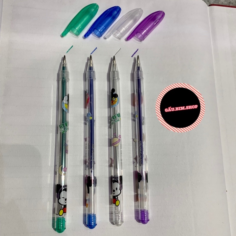 Bút nhũ kim tuyến 8 màu - 24 màu