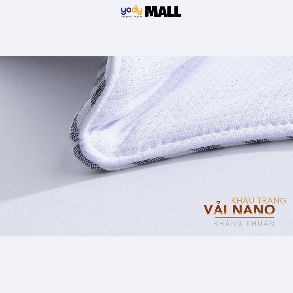 Khẩu trang vải YODY công nghệ nano ion bạc kháng khuẩn KTR3001 | BigBuy360 - bigbuy360.vn