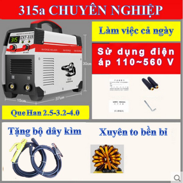 Máy hàn que 315A may han que may han que dien tu