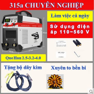 Máy hàn que 315A may han que may han que dien tu