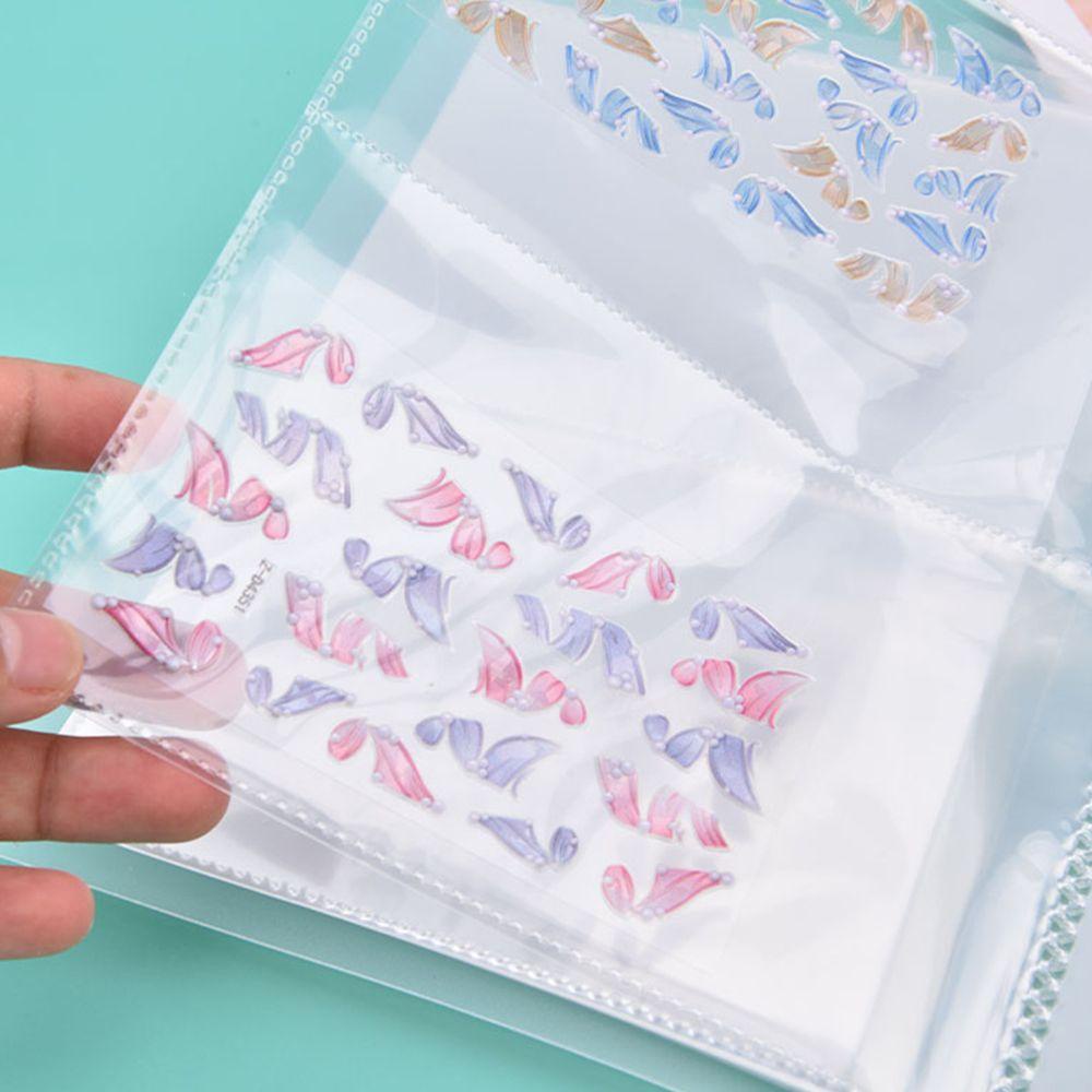 QQMALL Cuốn Album Ảnh Trong Suốt Sức Chứa Lớn Kiểu Dáng Đơn Giản Giá Đỡ