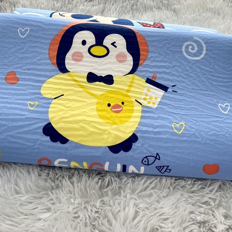 Gối Cao Su cho Bé, êm mềm, vỏ COTTON Thoáng mát SHOP vũ thị thơm