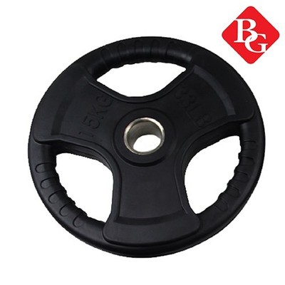 BG-Tạ miếng 10KG,bánh tạ gang 3 lỗ Phi 50mm cao cấp bọc cao su non tập Gym gang đúc bền đẹp giá tôt