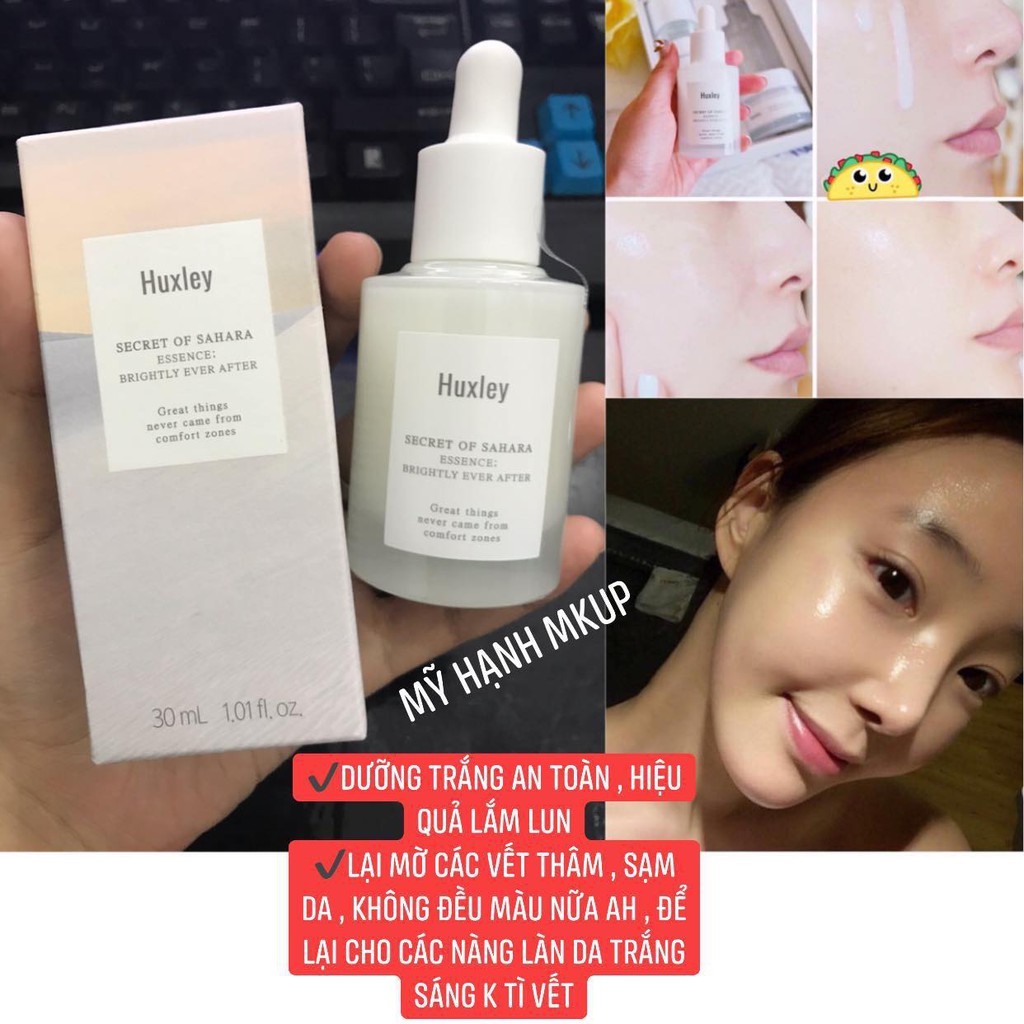 Serum Huxley trắng da , glowing căng bóng