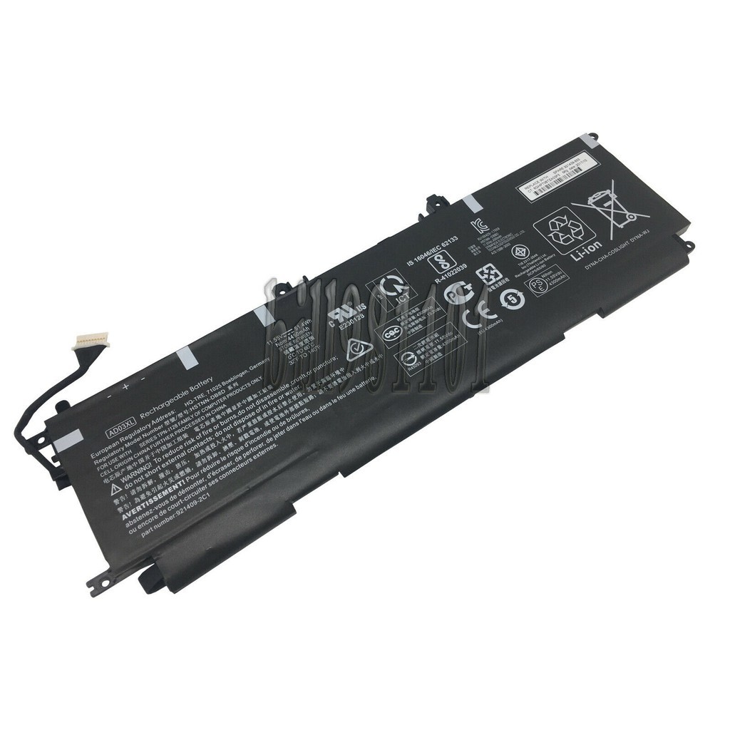 Pin Laptop HP 13-AD000 (AD03XL) (ZIN) - 6 CELL - Envy 13-ad000, 921409-2C1, 921439-855, HSTNN-DB8D