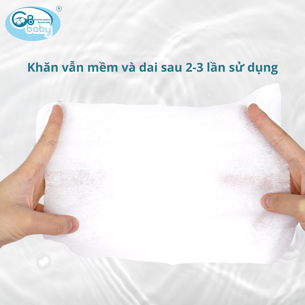 Khăn vải khô đa năng Gb baby cho mẹ bé bịch 300g 600g