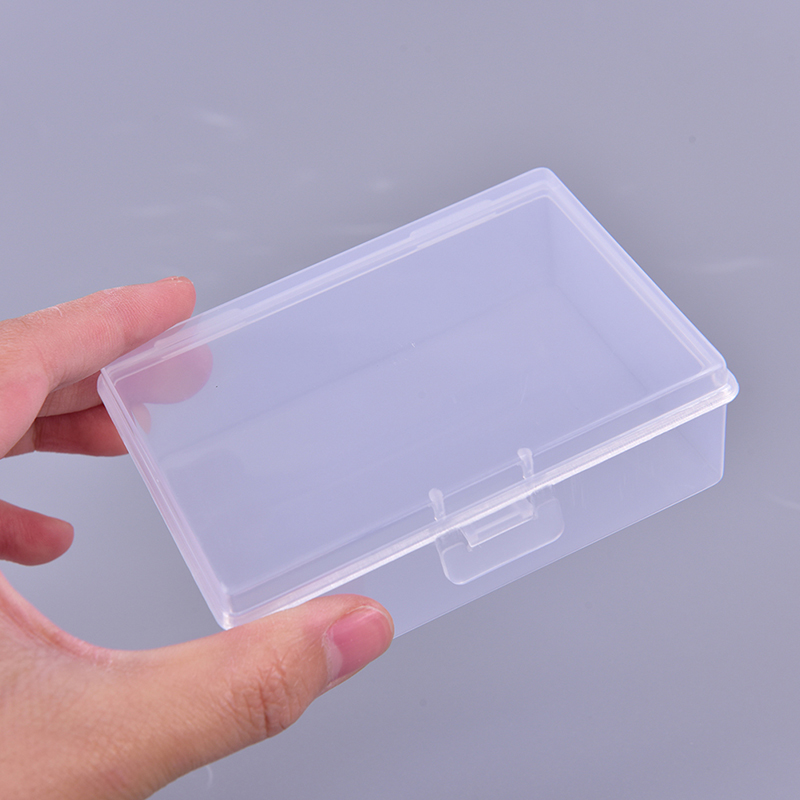 Set 2 hộp nhựa trong suốt đựng thẻ bài tiện dụng