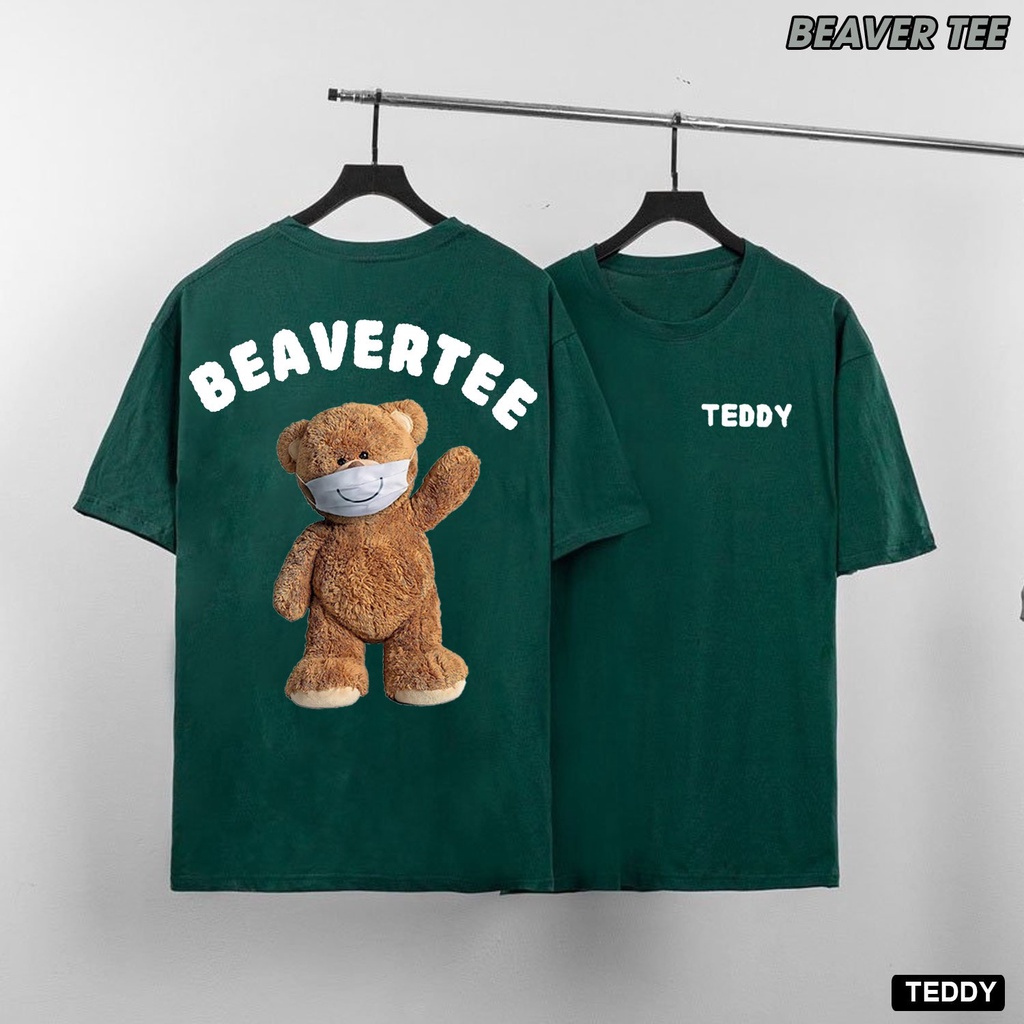 Áo Thun Unisex  TEDDY chất liệu 100% Thun Cotton vải 230gsm