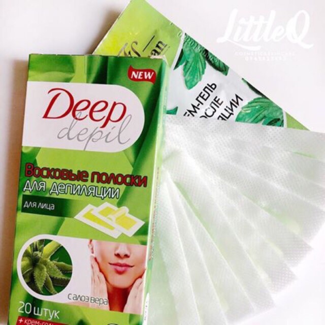 Wax lông mặt - Wax ria mép Deep Depil