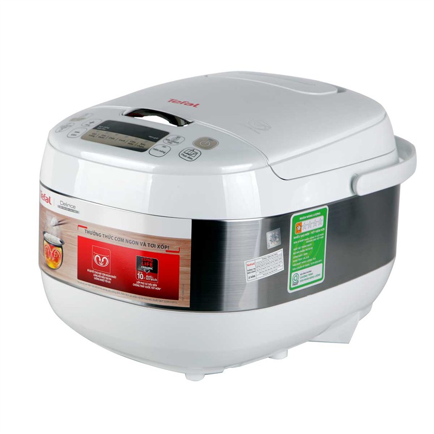 [Mã ELHADEV giảm 4% đơn 300K] Nồi cơm điện tử Tefal RK752168 - 1.8L, 750W