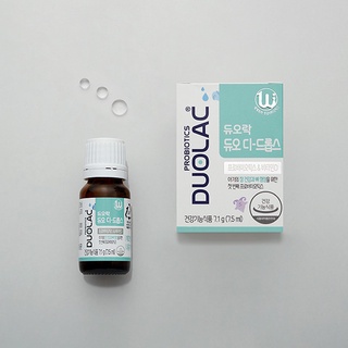 (CHÍNH HÃNG) DUOLAC DROP D3 KẾT HỢP MEN TIÊU HOÁ HÀN QUỐC cho bé sơ sinh (7,5ml)
