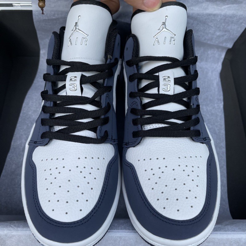 (VY FACTORY) Giày JD1 Low Navy Kèm Vali Air ( Ảnh Tự Chụp ) | BigBuy360 - bigbuy360.vn