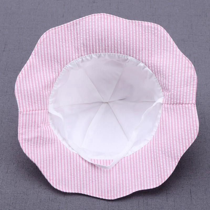 Mũ tai bèo kẻ sọc dễ thương cho bé gái