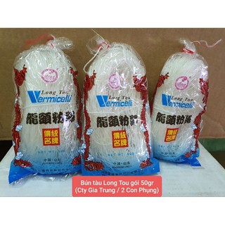 [Loại 1 cty Gia Trung] Nửa ký (50gr x 10 gói) Bún tàu con rồng / Miến Long Tou Hai Con Phụng 🍜 chính hãng