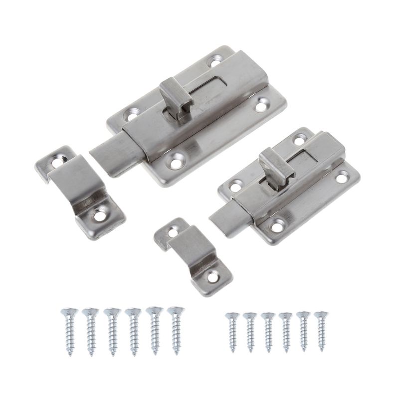 Chốt Khóa Cửa Trượt Bằng Thép Không Gỉ Tiện Dụng