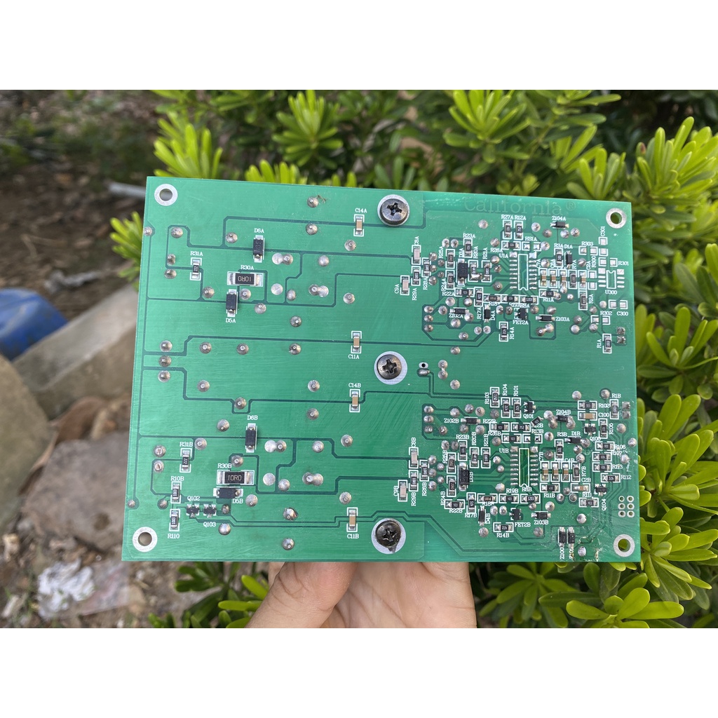 Mạch Class D 2 kênh bản thiếu IC