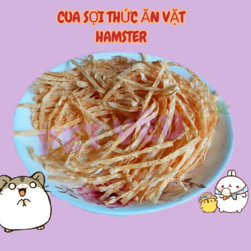 Cua sợi thức ăn vặt hamster (20Gr) siêu thơm siêu ngon