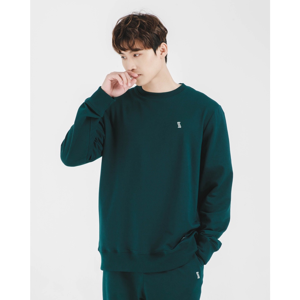 Áo nỉ tay dài thêu logo SSSTUTTER phong cách hàn quốc SSS Sweatshirt | BigBuy360 - bigbuy360.vn