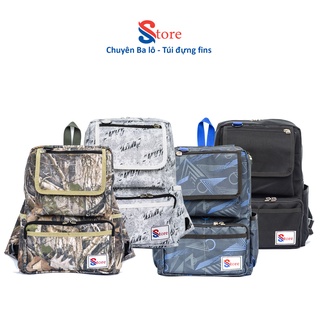 Balo chống sốc Unisex S'store, Balo đi học thời trang - Vải trượt nước, chống thắm nhẹ.
