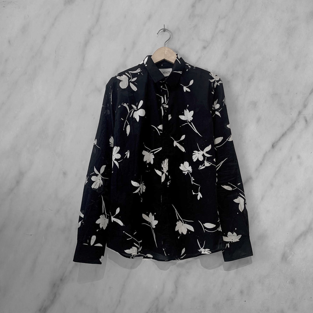 Sơ mi Hoa in họa tiết - floral shirt