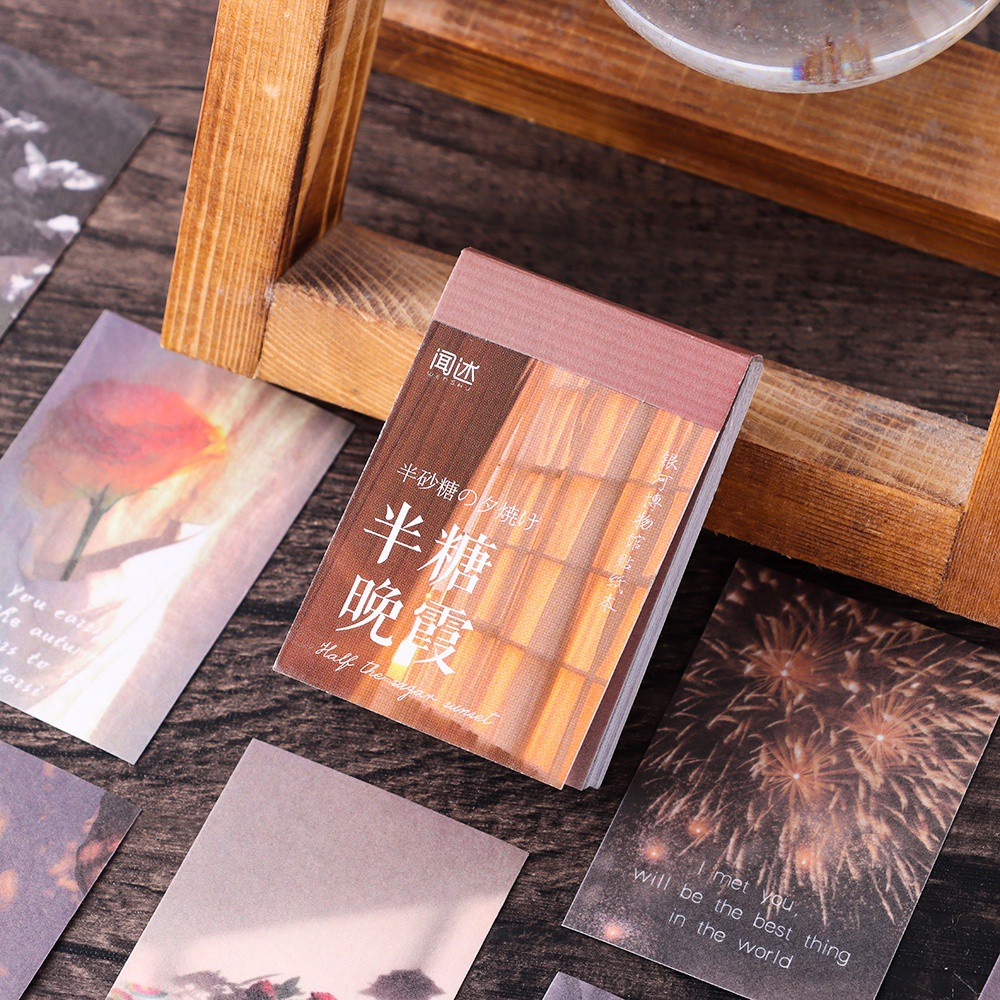 Miếng Dán Trang Trí Sổ Tay / Nhật Ký / Nhật Ký Kiểu Vintage Diy
