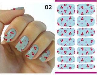 Nail xăm nước 3D full móng